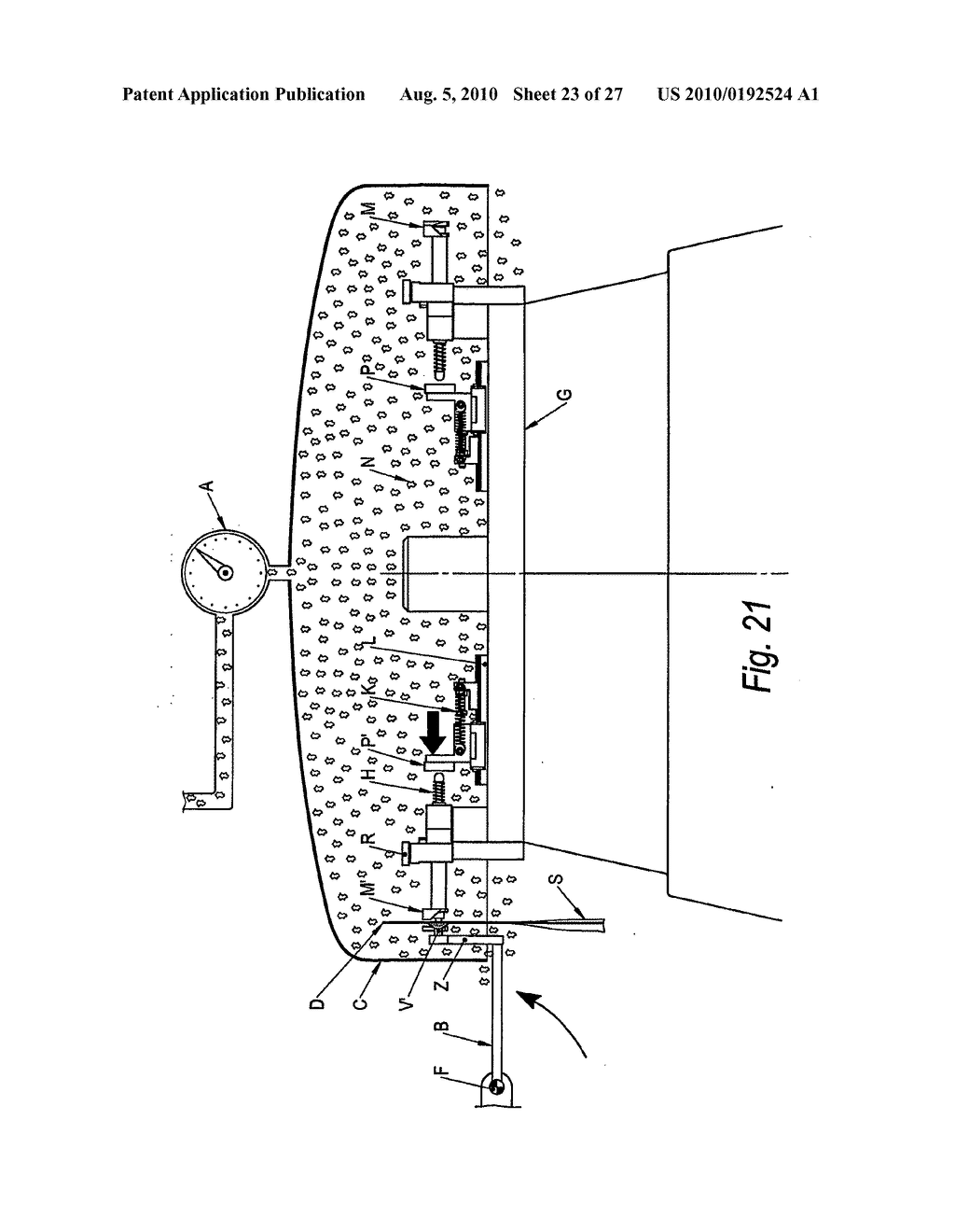 MACHINE FOR FILLING ENVELOPES OR BAGS ALSO IN CONTROLLED ATMOSPHERE - diagram, schematic, and image 24