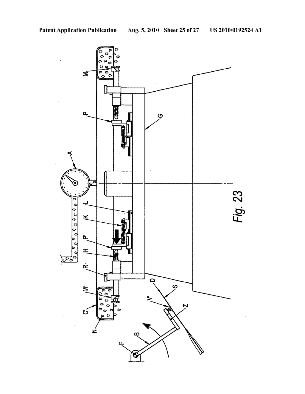 MACHINE FOR FILLING ENVELOPES OR BAGS ALSO IN CONTROLLED ATMOSPHERE - diagram, schematic, and image 26
