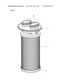 FILTER ELEMENT FOR A COALESCING FILTER diagram and image