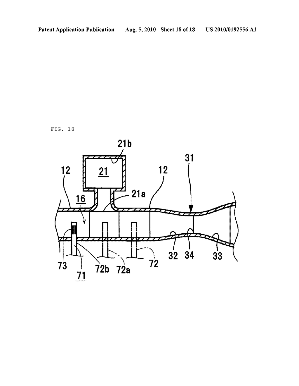INTERNAL COMBUSTION ENGINE, VEHICLE, MARINE VESSEL, AND SECONDARY AIR SUPPLY METHOD FOR INTERNAL COMBUSTION ENGINE - diagram, schematic, and image 19