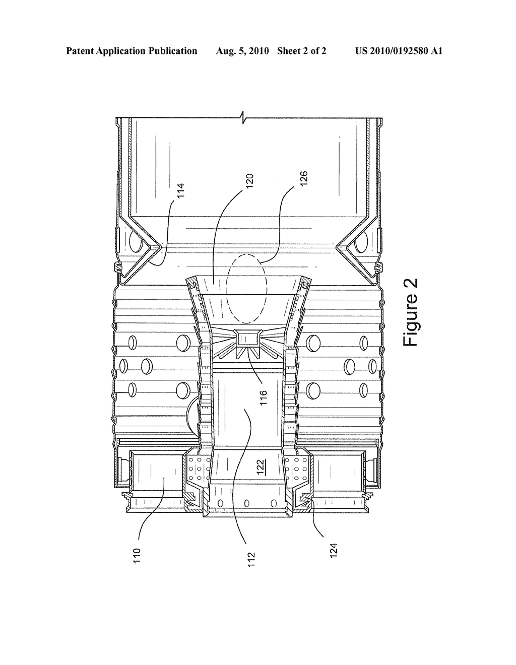 Combustion System Burner Tube - diagram, schematic, and image 03