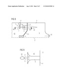 Non-rotational stabilization of the flame of a premixing burner diagram and image