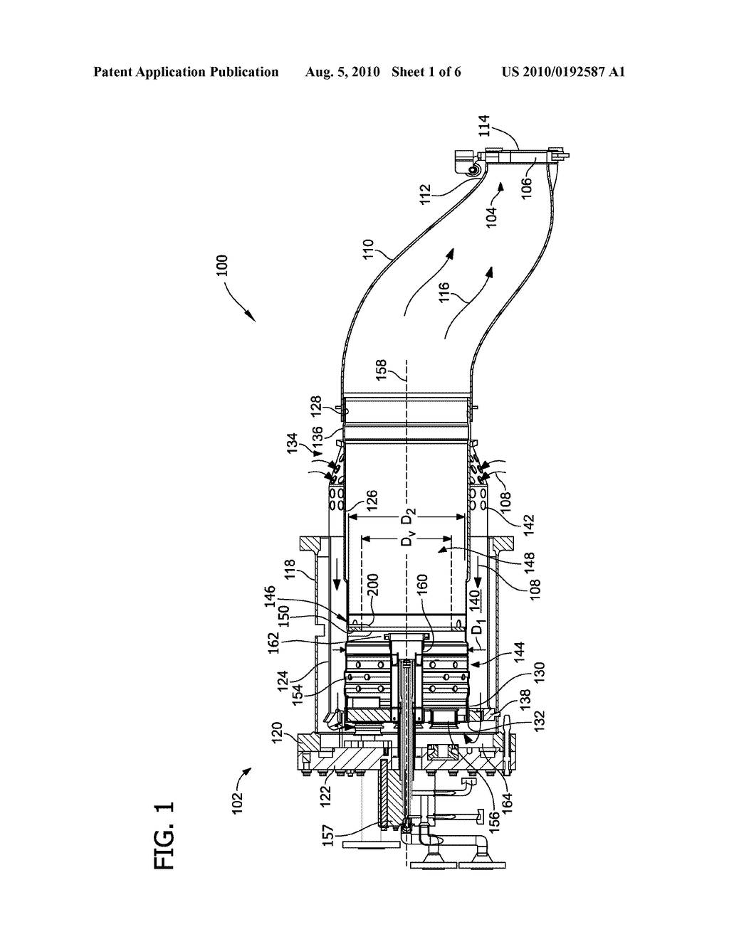 COMBUSTOR ASSEMBLY FOR USE IN A GAS TURBINE ENGINE AND METHOD OF ASSEMBLING SAME - diagram, schematic, and image 02