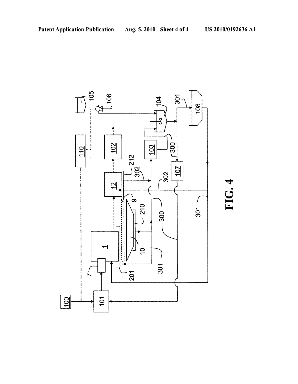 METHOD OF RECYCLING THE WATER FROM A PROCESS FOR MANUFACTURING AN INSULATING MINERAL FIBER BLANKET - diagram, schematic, and image 05