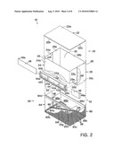 PORTABLE AND COLLAPSIBLE HOUSING FOR POULTRY OR OTHER ANIMALS diagram and image