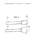 Archery Bow String Suppressor With Adjustable Spring Tension diagram and image