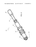 Archery Bow String Suppressor With Adjustable Spring Tension diagram and image