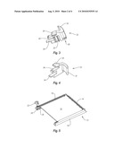 COOKING OVEN DOOR WITH A DOOR FRAME AND A DOOR PANEL diagram and image