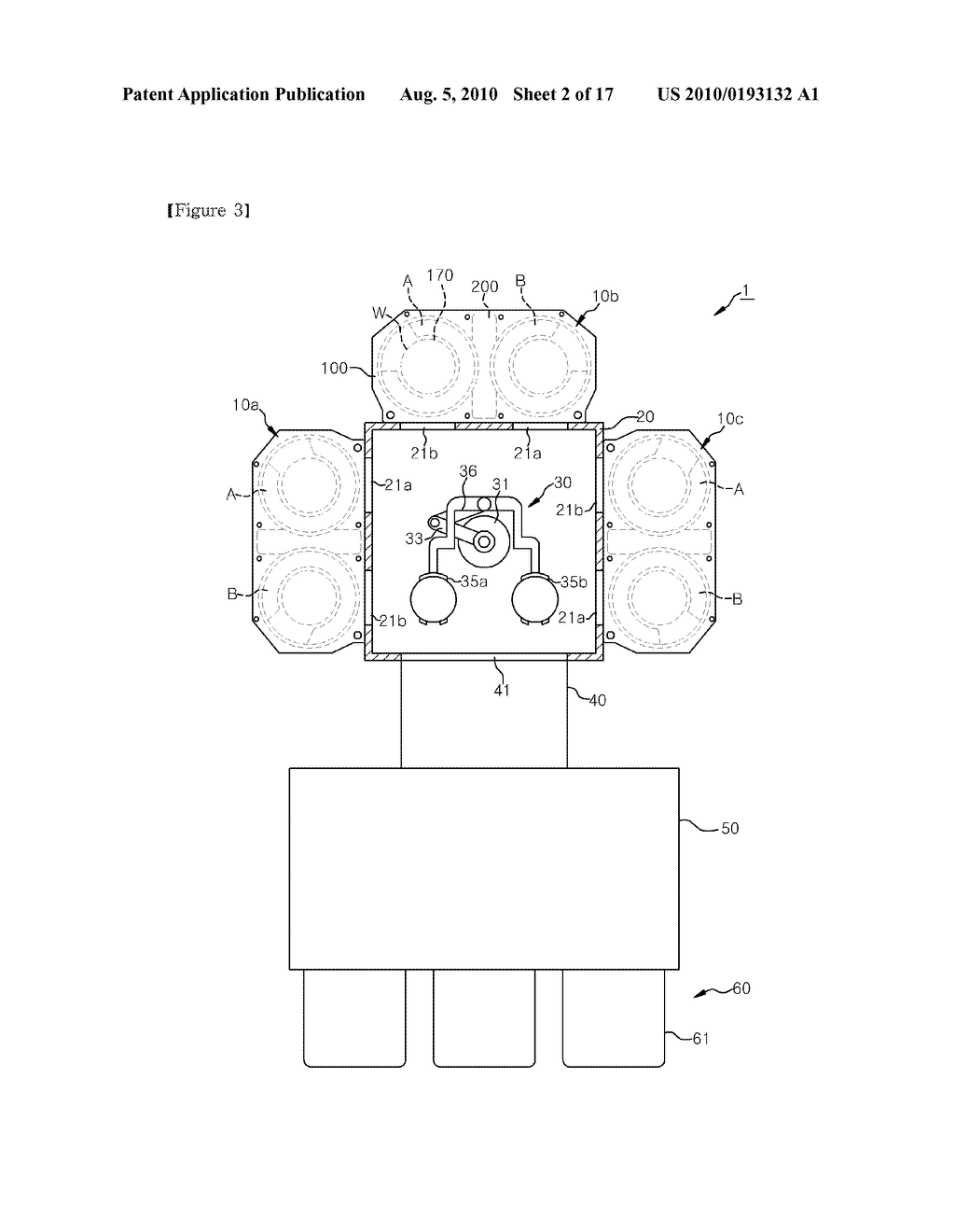 MULTI-WORKPIECE PROCESSING CHAMBER AND WORKPIECE PROCESSING SYSTEM INCLUDING THE SAME - diagram, schematic, and image 03