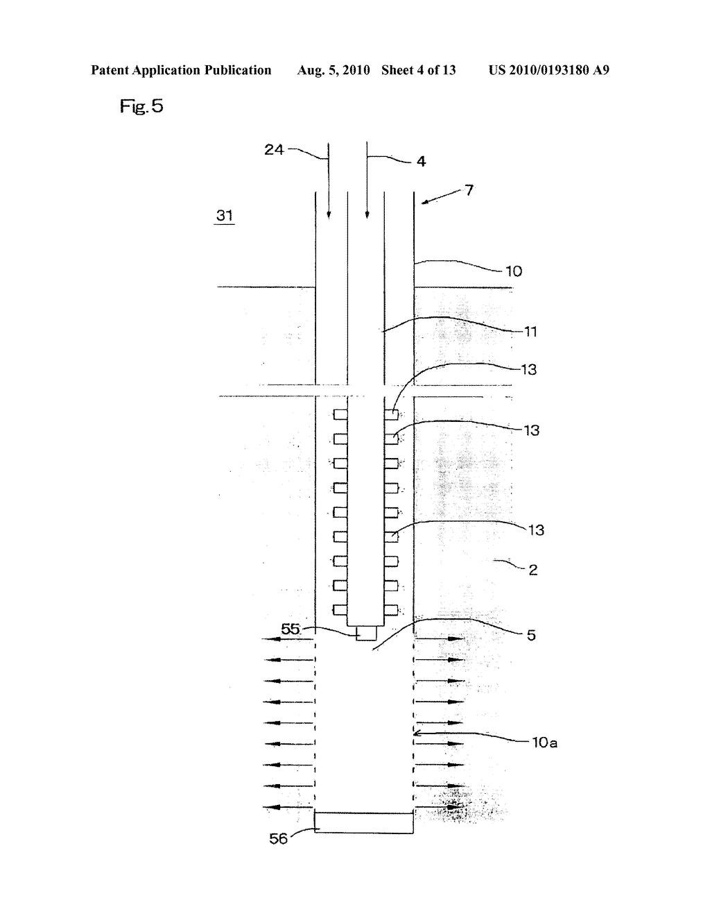 METHOD FOR PRODUCTION, SUBSTITUTION, OR MINING OF GAS HYDRATE - diagram, schematic, and image 05