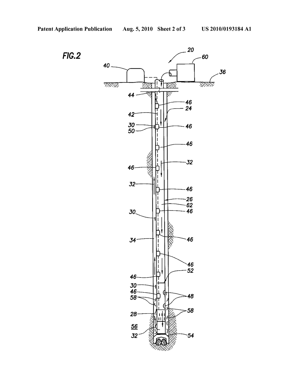 SYSTEM AND METHOD OF MONITORING FLOW IN A WELLBORE - diagram, schematic, and image 03