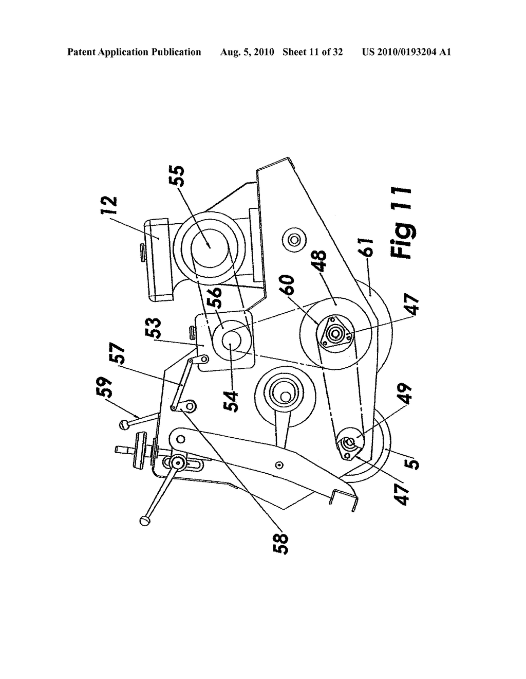 TURF CUTTER/DE-COMPACTOR/TRENCHER - diagram, schematic, and image 12