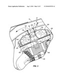 CYLINDER HEAD COOLING SYSTEM FOR A MOTORCYCLE diagram and image