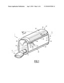 EXHAUST CHAMBER FOR THE EXHAUST LINE OF AN AUTOMOBILE diagram and image