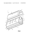 EXHAUST CHAMBER FOR THE EXHAUST LINE OF AN AUTOMOBILE diagram and image