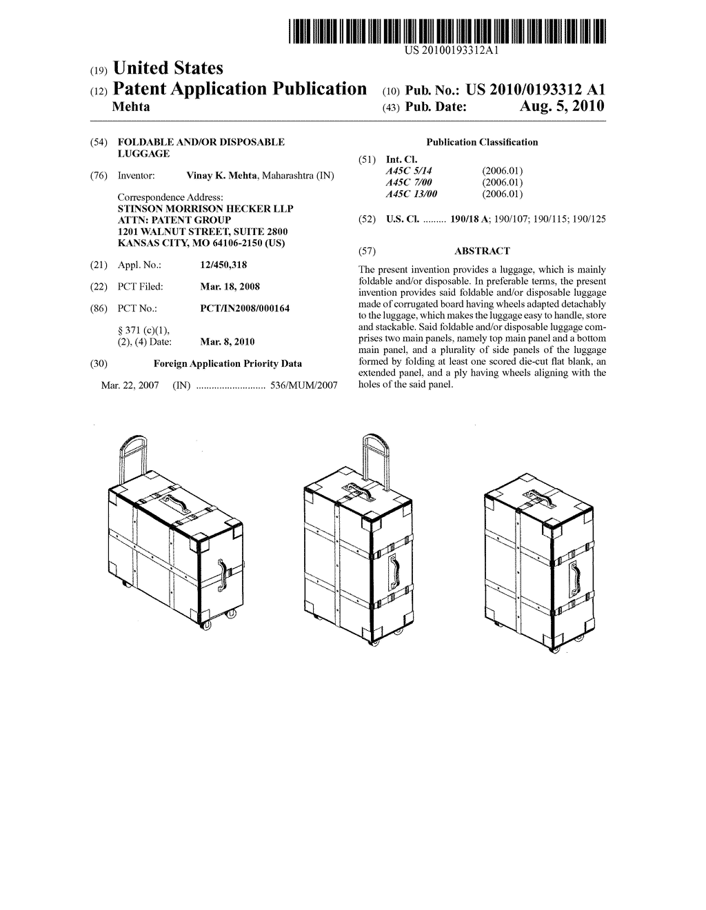  FOLDABLE AND/OR DISPOSABLE LUGGAGE - diagram, schematic, and image 01