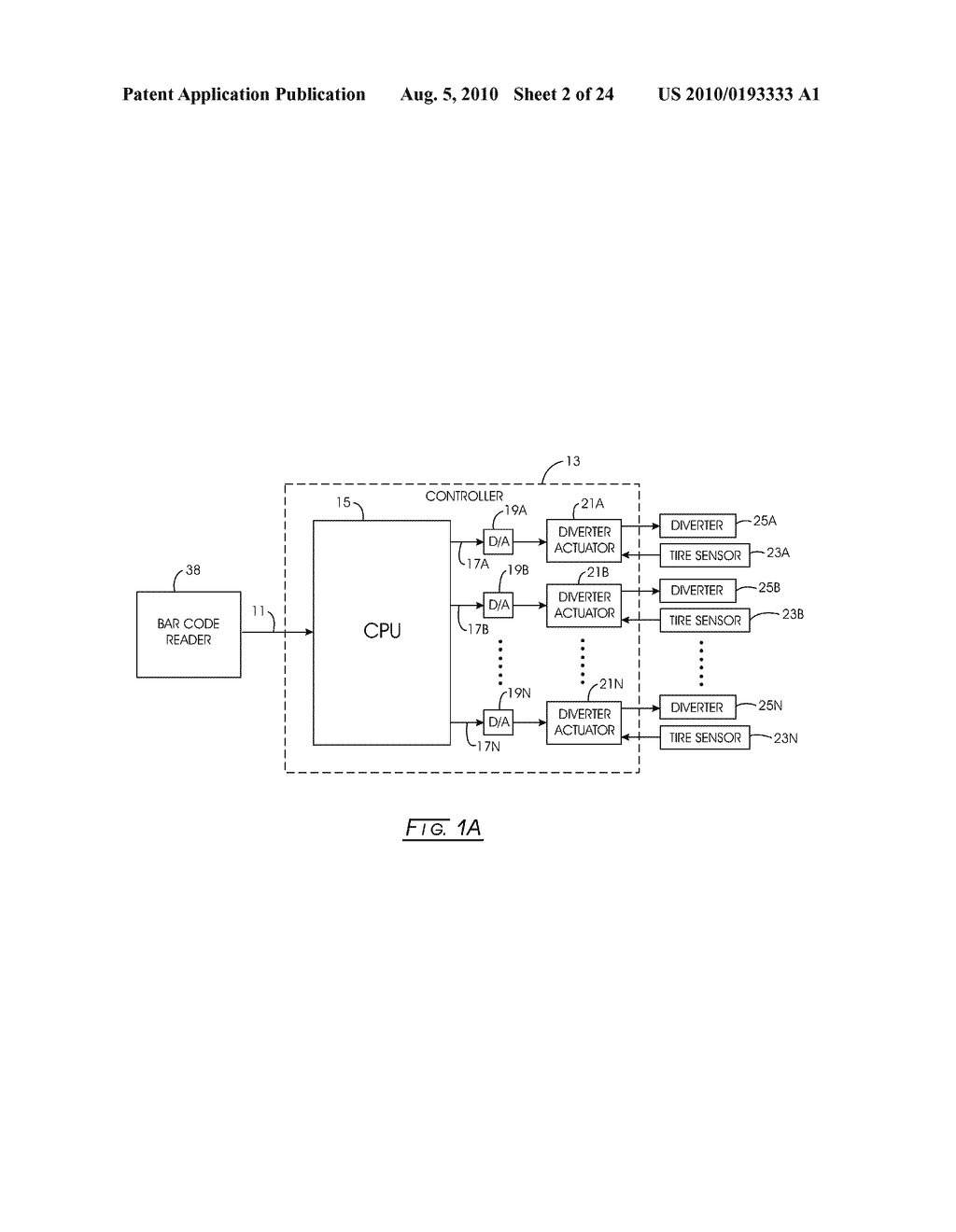 Tire Conveyor Assembly and Components Thereof - diagram, schematic, and image 03