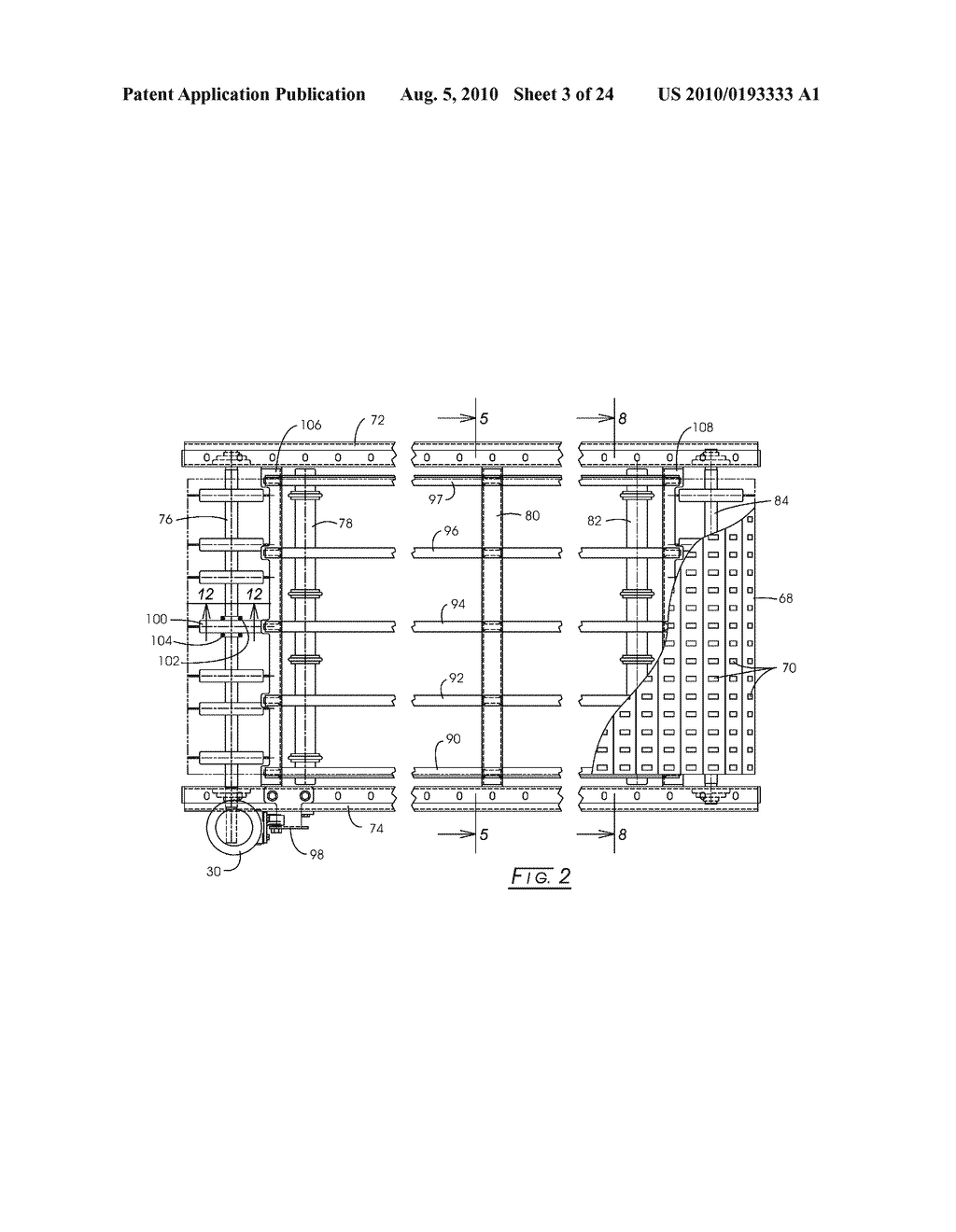 Tire Conveyor Assembly and Components Thereof - diagram, schematic, and image 04