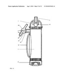 CAPILLARY MEMBRANE FILTER WITH MANUALLY ACTIVATED BACKWASH PUMP diagram and image