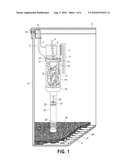 DIGESTING AND CONTINUOUSLY SELF-CLEANING AQUARIUM FILTER diagram and image