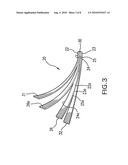 FLUID TREATMENT ELEMENTS AND FLUID TREATMENT ARRANGEMENTS WITH FLUID TREATMENT ELEMENTS HAVING DIFFERENT FLUID TREATEMENT CHARACTERISTICS AND METHODS FOR MAKING AND USING THEM diagram and image