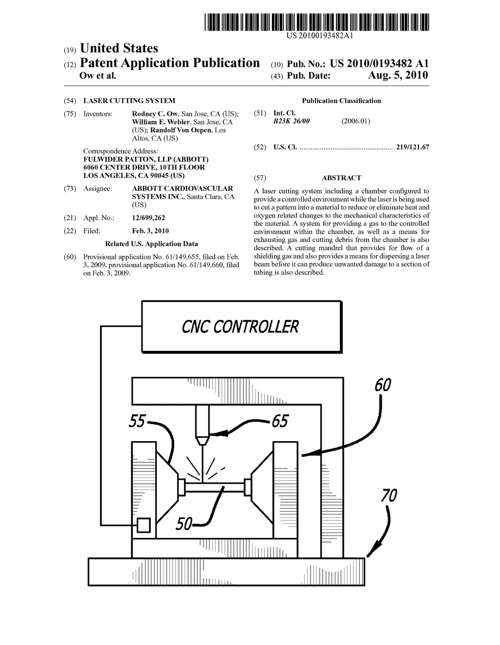  LASER CUTTING SYSTEM - diagram, schematic, and image 01