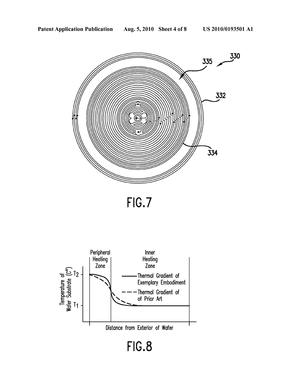 ELECTROSTATIC CHUCK SYSTEM AND PROCESS FOR RADIALLY TUNING THE TEMPERATURE PROFILE ACROSS THE SURFACE OF A SUBSTRATE - diagram, schematic, and image 05