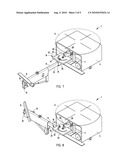 Decoiler with lockable control post swivel junction diagram and image