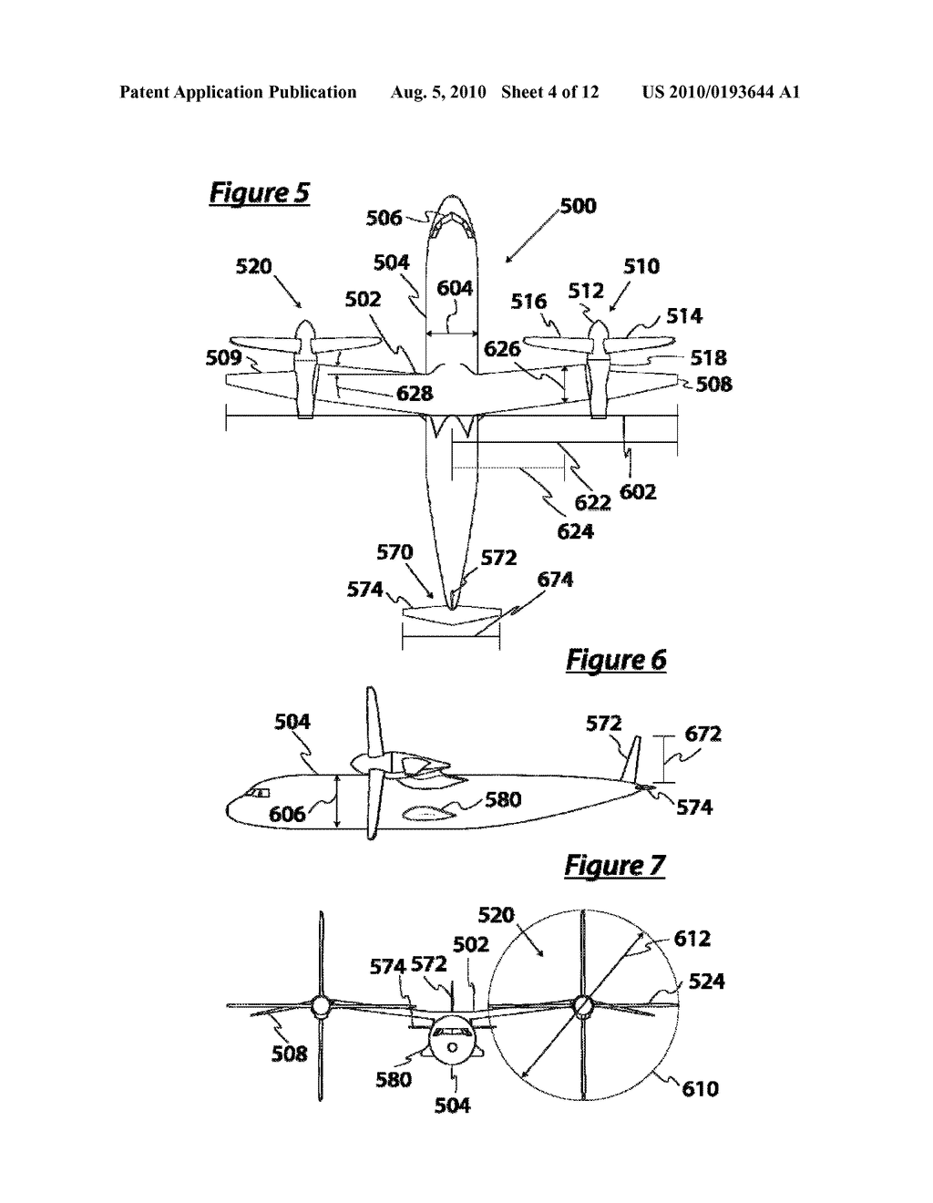 Aircraft with Integrated Lift and Propulsion System - diagram, schematic, and image 05