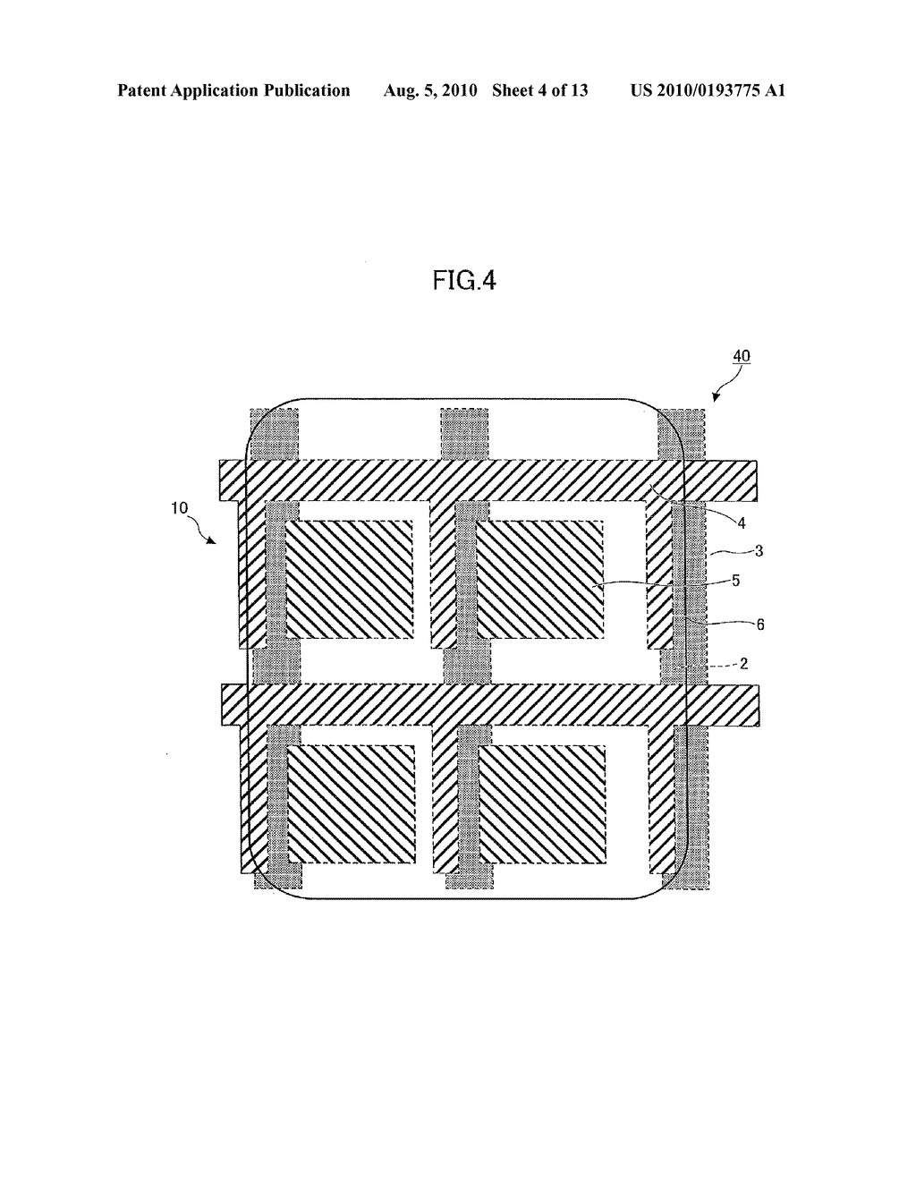 ORGANIC TRANSISTOR, ORGANIC TRANSISTOR ARRAY, AND DISPLAY DEVICE - diagram, schematic, and image 05