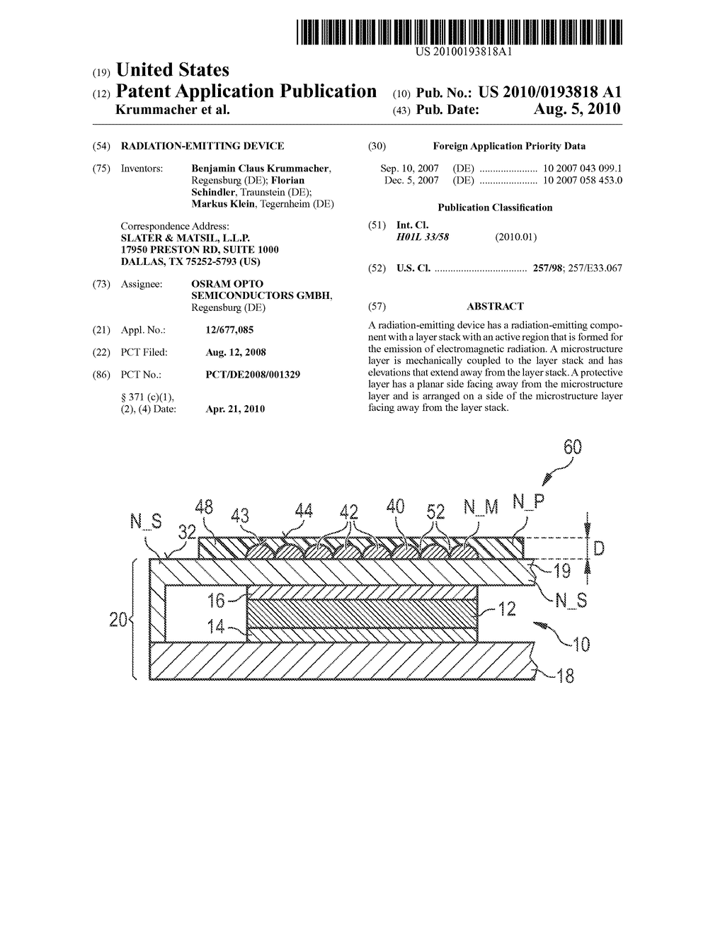 Radiation-Emitting Device - diagram, schematic, and image 01