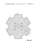 SEMICONDUCTOR CHIP ASSEMBLY WITH POST/BASE HEAT SPREADER AND DUAL ADHESIVES diagram and image