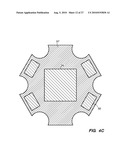 SEMICONDUCTOR CHIP ASSEMBLY WITH POST/BASE HEAT SPREADER AND DUAL ADHESIVES diagram and image