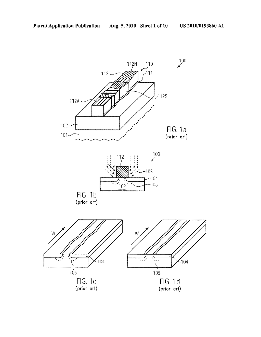 SHORT CHANNEL TRANSISTOR WITH REDUCED LENGTH VARIATION BY USING AMORPHOUS ELECTRODE MATERIAL DURING IMPLANTATION - diagram, schematic, and image 02