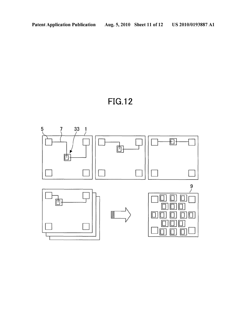 Stress-Distribution Detecting Semiconductor Package Group And Detection Method Of Stress Distribution In Semiconductor Package Using The Same - diagram, schematic, and image 12