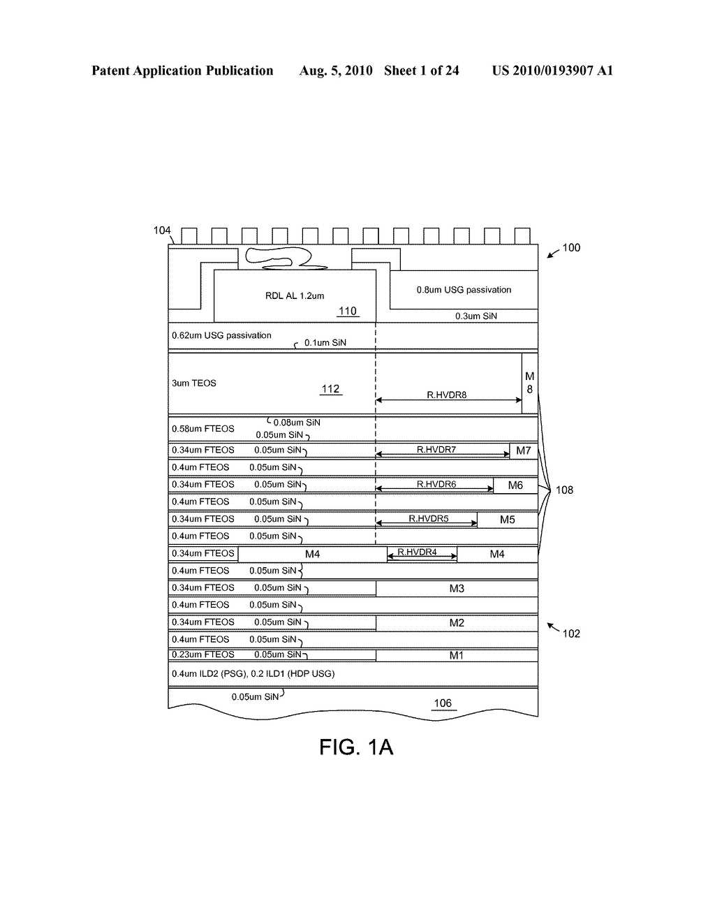 CAPACITOR STRUCTURE IN A SEMICONDUCTOR DEVICE - diagram, schematic, and image 02