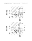 STRUCTORE OF MOLDING TOOLS, INJECTION MOLDING DEVICE, AND MOLDING METHOD diagram and image