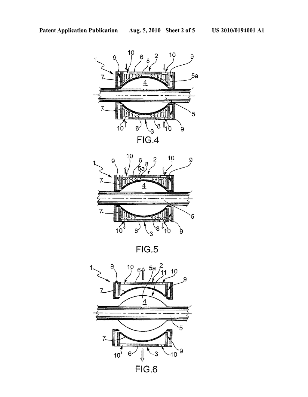 DIE FOR MOLDING OF A CUFF ON A PLASTIC TUBE - diagram, schematic, and image 03