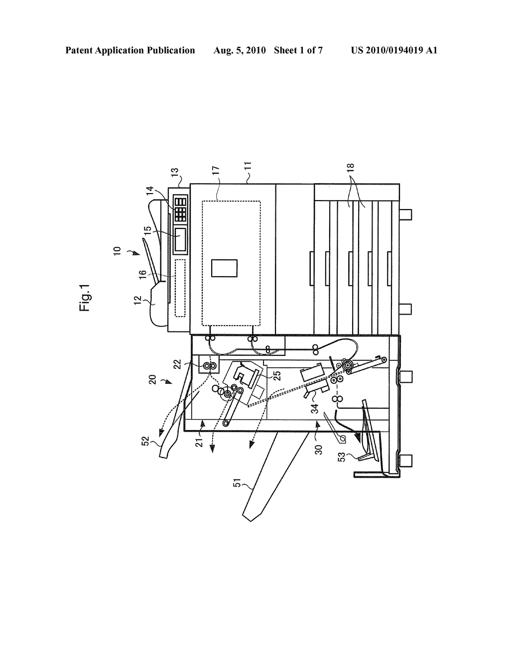 SHEET PROCESSING APPARATUS - diagram, schematic, and image 02