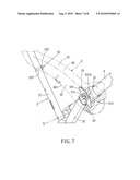 STROLLER PART ASSEMBLY FOR A REVERSIBLE HANDLE STROLLER diagram and image