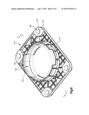 Inflatable vehicle occupant protection device with inflation fluid deflector diagram and image