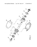 Bicycle hub assembly diagram and image