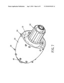 Bicycle hub assembly diagram and image