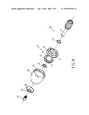 Bicycle hub assembly diagram and image