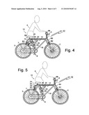 Bicycle safety apparatus diagram and image