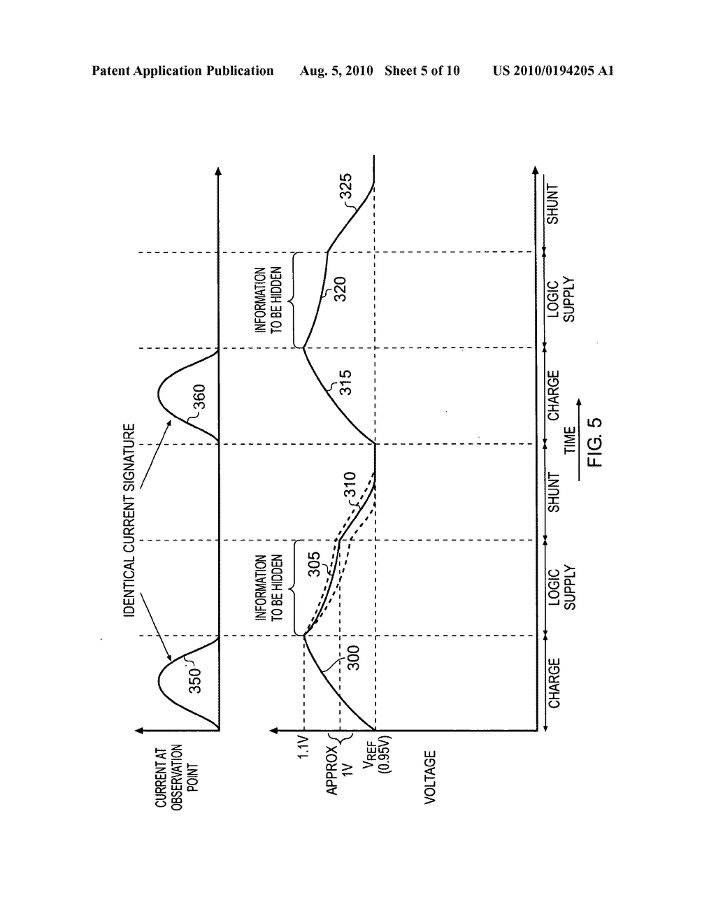 Isolation circuitry and method for hiding a power consumption characteristic of an associated processing circuit - diagram, schematic, and image 06