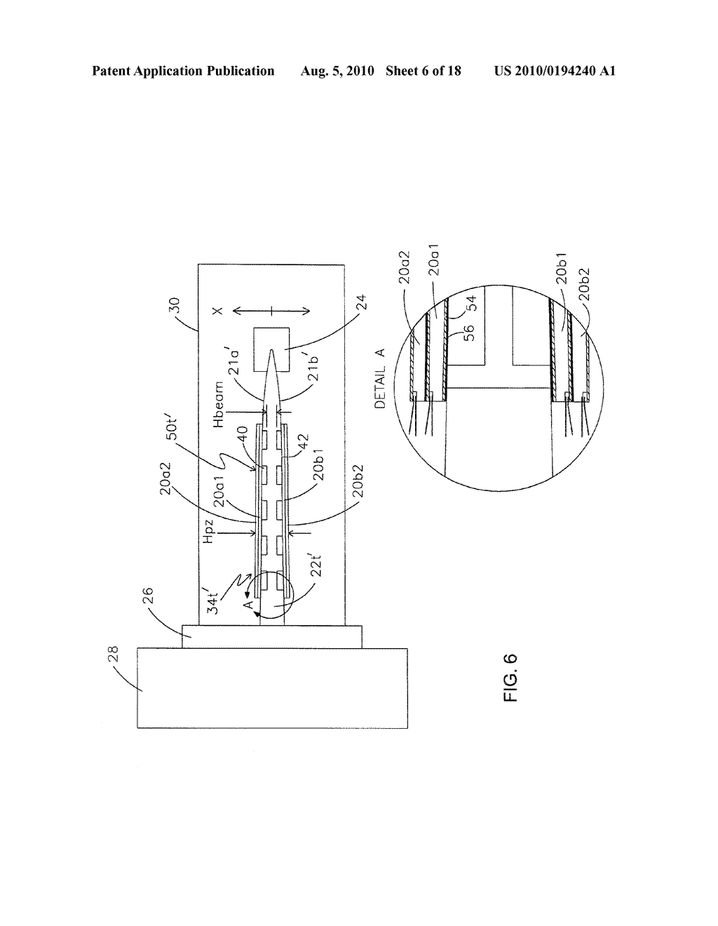 Piezoelectric Composite with Tapered Beam - diagram, schematic, and image 07