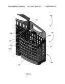 BASKET ASSEMBLY FOR A DISHWASHER, AND ASSOCIATED APPARATUS diagram and image