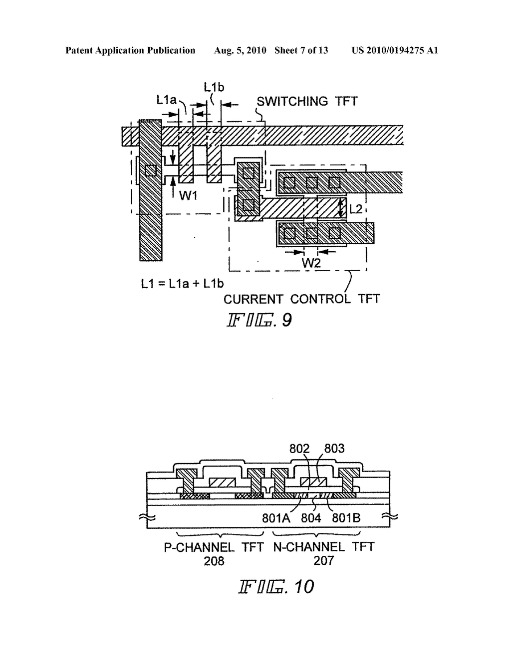 EL Display Device and Manufacturing Method Thereof - diagram, schematic, and image 08