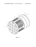 LIGHT-EMITTING DIODE CLUSTER LAMP diagram and image